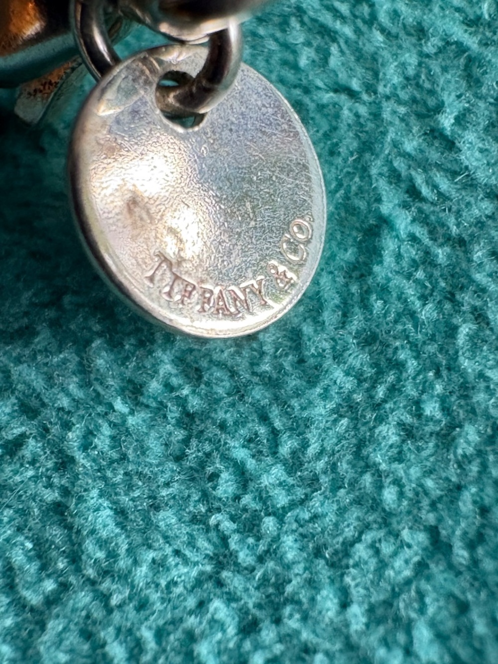 Pristine Tiffany & Co. 10mm Sterling Silver Ball Bead Bracelet Vintage HardWear - Picture 3 of 7